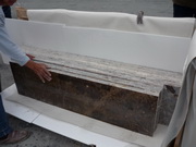 Dark Emperador stair step